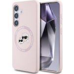 Karl Lagerfeld Magnetic Silicone Double Heads Samsung S25 Plus růžové KLHMS25MSKCHTCP – Zboží Živě