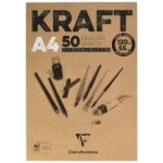 Clairefontaine Skicák Kraft 120g m2 50 listů A4 – Sleviste.cz