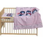 Scarlett postýlka s kompletní výbavou 120 x 60 cm Pimpi – Zboží Mobilmania