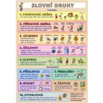 Koh-I-Noor Tabulka - Slovní druhy A5 – Zboží Dáma