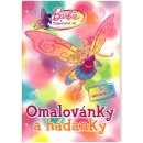 Barbie tajemství víl omalovánky a hádanky se samolepkami