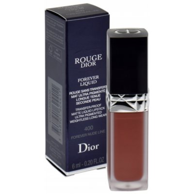 Dior Rouge Dior Forever Liquid matná tekutá rtěnka 400 Forever Nude Line 6 ml – Hledejceny.cz