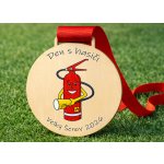 CENTROFLOR Hasičská medaile 70mm Množství: 1-10ks – Zboží Dáma