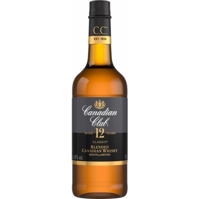Canadian Club Classic 12y 40% 0,7 l (holá láhev) – Hledejceny.cz