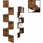 Vasagle Rustic hnědá dřevená Eserp – Hledejceny.cz