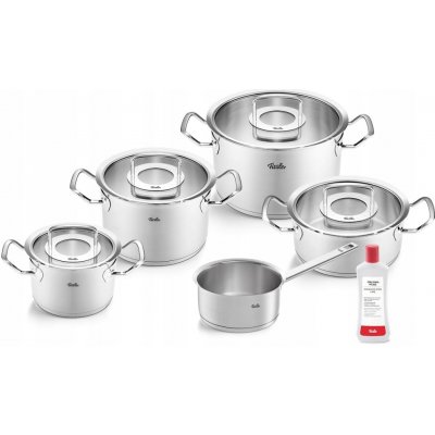 Fissler Sada Hrnců 5 dílů Nerezová ocel Stříbrná – Hledejceny.cz