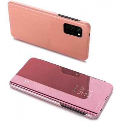 Pouzdro na Samsung Galaxy A03s s průhlednou přední stranou pink – Zbozi.Blesk.cz
