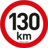 Piktogram Compass Samolepka omezení rychlosti 130 km/h reflexní (200 mm), 34477