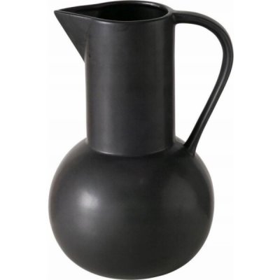Boltze Dekorativní váza Black ZUKY, matná kamenina, výška 25 cm – Hledejceny.cz