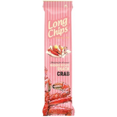 LONG CHIPS Bramborový snack krab 75 g – Zbozi.Blesk.cz