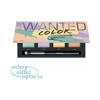 Artdeco Cover & Correct Most Wanted paleta korektorů proti nedokonalostem pleti 59023.1 Colour Correcting Palette 4 x 1.6 g