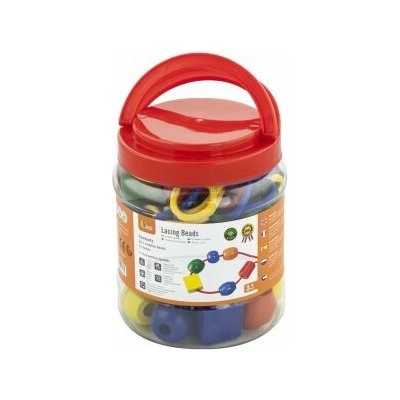 Navlékání dřevěných korálků extra velké – Hledejceny.cz