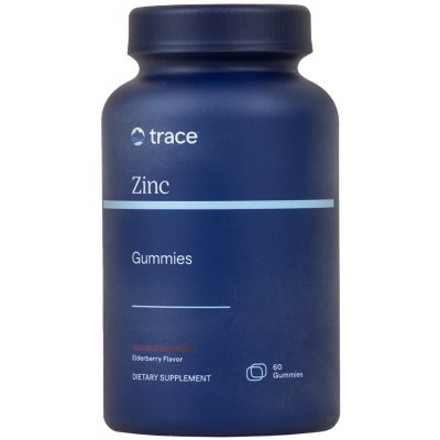 Trace Minerals Zinc Gummies 30 mg 60 gumových bonbonů – Hledejceny.cz