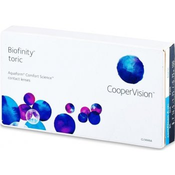 Cooper Vision Biofinity Toric 6 čoček