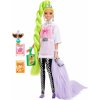 Panenka Barbie Barbie Extra neonově zelené vlasy