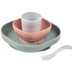 Beaba Silicone meal set zo silikónu 4 dielna – Sleviste.cz