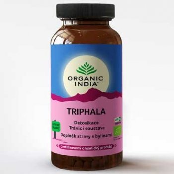 Organic India Triphala detoxikace a regenerace organismu 250 kapslí