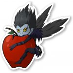 Death Note Samolepka Apple Lover – Zboží Živě