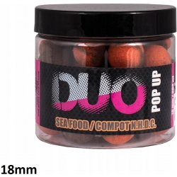 LK Baits Pop-up Boilies DUO X-Tra 200ml 18mm Sea Food/Compot NHDC