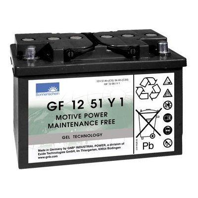 Sonnenschein GF 12 051 Y 1 12V C5 51Ah C20 56Ah – Zboží Živě