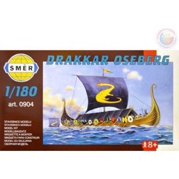 Směr SMĚR Model loď Drakkar Oseberg stavebnice lodě 1:180