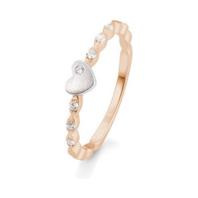 Sofia Diam zlatý prsten s diamanty BE41 05709 R – Zboží Mobilmania