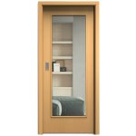 Sapeli Elegant Komfort M40 posuvné buk 110 x 210 cm Čiré sklo – Hledejceny.cz