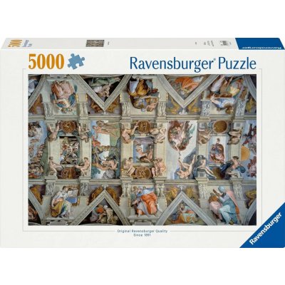 Ravensburger Sixtinská kaple Michelangelo 5000 dílků – Hledejceny.cz