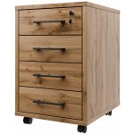 Nejlevnější nábytek Nejby Gianni Premium uzamykatelný dub wotan – Hledejceny.cz