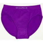 Greenice Dámské bezešvé kalhotky tm. fialová – Zboží Dáma
