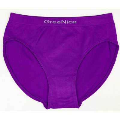 Greenice Dámské bezešvé kalhotky tm. fialová – Zboží Dáma