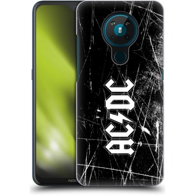 Pouzdro Head Case Nokia 5.3 AC/DC Černobílé logo – Zboží Mobilmania