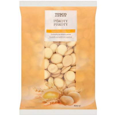 Tesco Piškoty 480 g – Zbozi.Blesk.cz