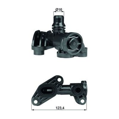 Termostat, chlazení oleje MAHLE TO 6 93 – Sleviste.cz