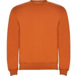 Clasica dětský svetr s výstřihem crewneck Oranžová – Zboží Mobilmania