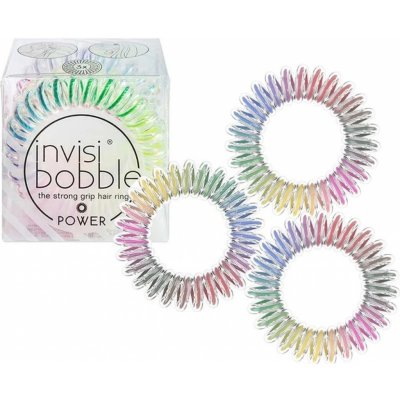 Invisibobble POWER Magic Rainbow - Gumička do vlasů duhová 3 ks