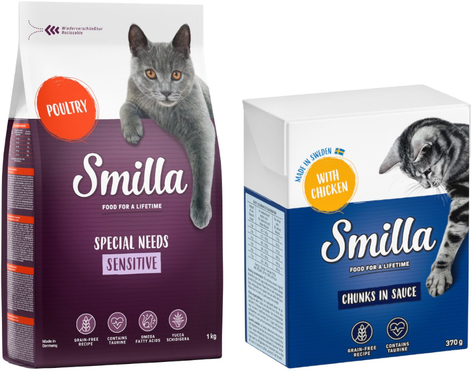 Smilla Adult Sensitive drůbeží bez obilovin 1 kg