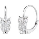 Nubis Stříbrné dívčí náušnice sovičky DN-0088 – Sleviste.cz