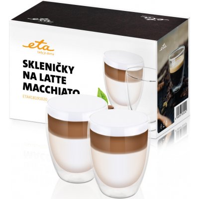 Eta Skleničky na latte macchiato 2 x 350 ml