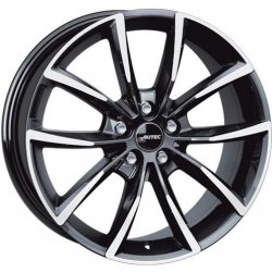 Autec Astana 7x17 5x112 ET47 black polished