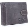 Peněženka WILD Pánská kožená peněženka 5503 šedá