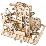 Robotime 3D dřevěné mechanické puzzle Kuličková dráha Marble climber 233 ks – Zboží Mobilmania