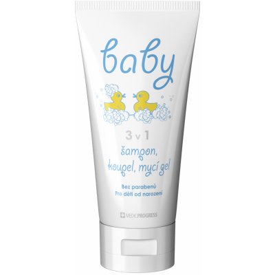 Pharma Future BABY 3v1 šampon koupel mycí gel 200 ml – Zboží Mobilmania