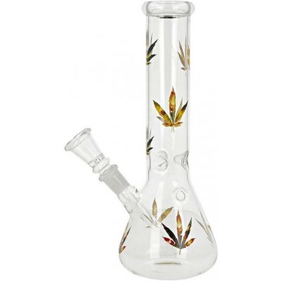Super Heroes Skleněný bong Colored Leaves 25cm – Hledejceny.cz