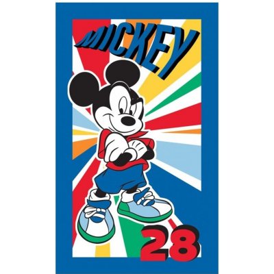 Carbotex dětský ručník Frajer Mickey Mouse Disney 100% bavlna froté s gramáží 320 gr./m² 30 x 50 cm – Zbozi.Blesk.cz