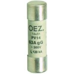 Pojistka válcová OEZ PV14 63A gG – HobbyKompas.cz