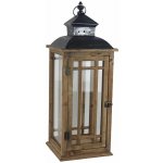 Dřevěná lucerna D7214/B – Zboží Dáma