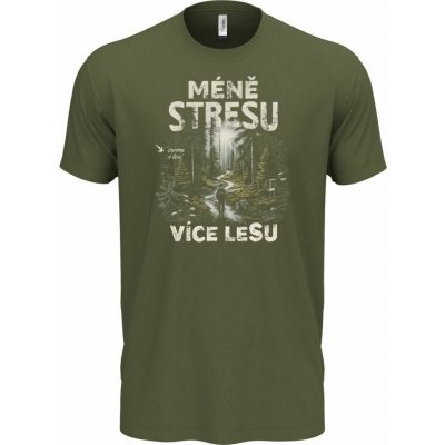 Méně stresu více lesů triko – Hledejceny.cz