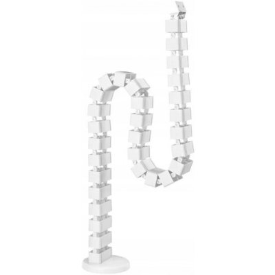 Powerton WPECM1W organizér kabelů bílý – Zboží Mobilmania