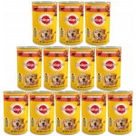 Pedigree Adult s hovězím v želé 12 x 1200 g – Hledejceny.cz